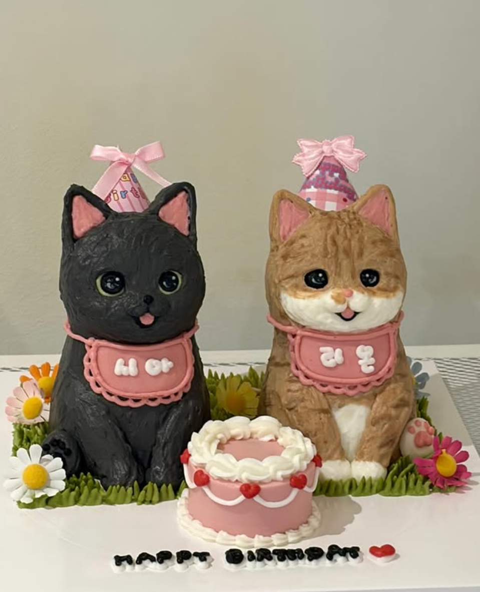 고양이 케이크