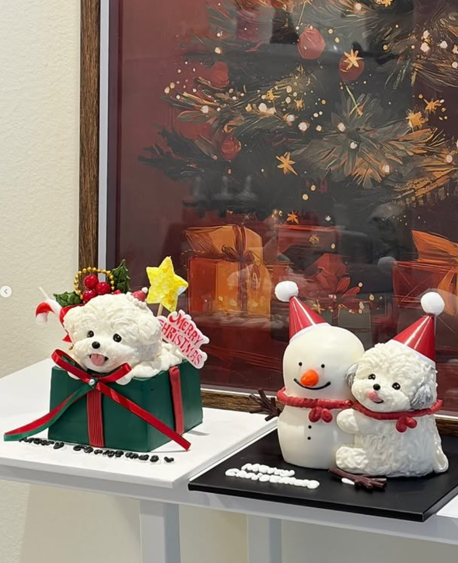 크리스마스 케이크 선물 세트